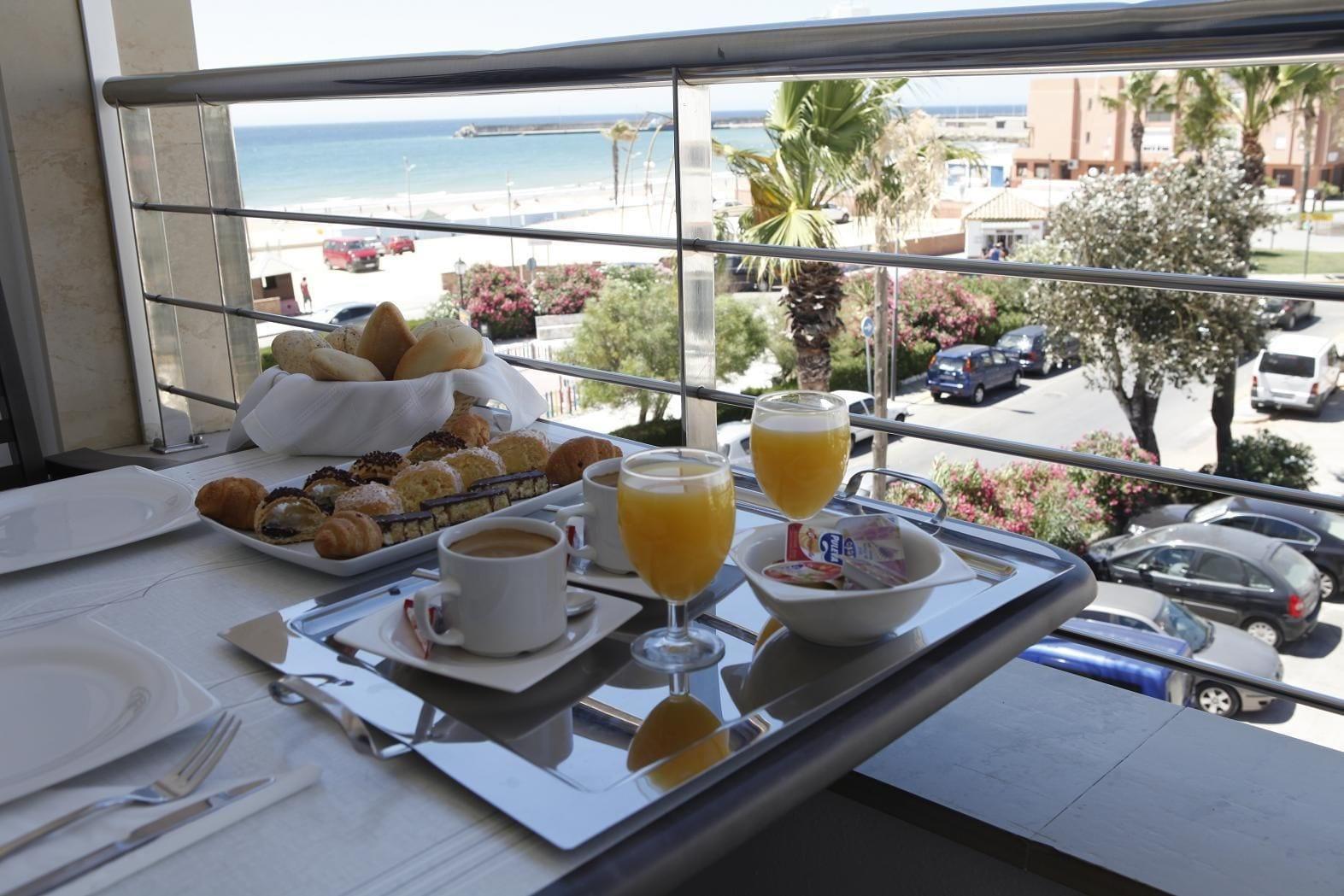 Hotel Adiafa Barbate Bagian luar foto