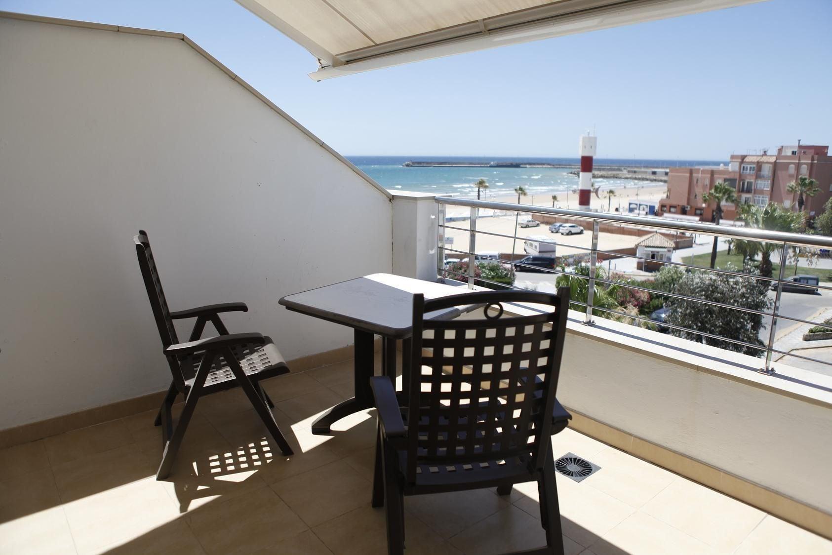 Hotel Adiafa Barbate Bagian luar foto